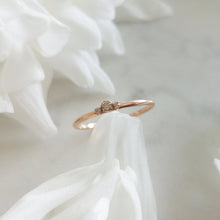 Dainty crown ring