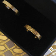 Art deco wedding ring, 14k Gold art deco style wedding band for women