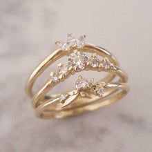 Champagne diamonds ring, vintage style engagement ring, alternative engagement ring , unique wedding ring