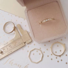Unique vintage style engagement rings, delicate engagement ring, unique engagement and wedding ring, 14k gold wedding ring