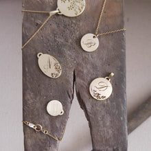 Wildflowers Necklace, 14k gold flower necklace, unique personalized pendant