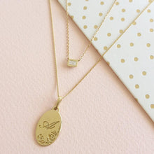 Gold Initial necklace, gold engraved necklace, Personalized rose gold Necklace, Monogram disc necklace, unique initial pendant