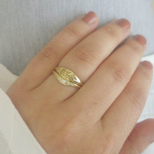 Vintage style engagement and wedding rings, unique diamond wedding ring set, unique engagement and wedding ring set, 14k floral wedding ring