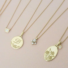 Personalized Necklace, 14k gold Initial necklace, personalized holiday gift, Monogram necklace , personalized Valentine's day gift