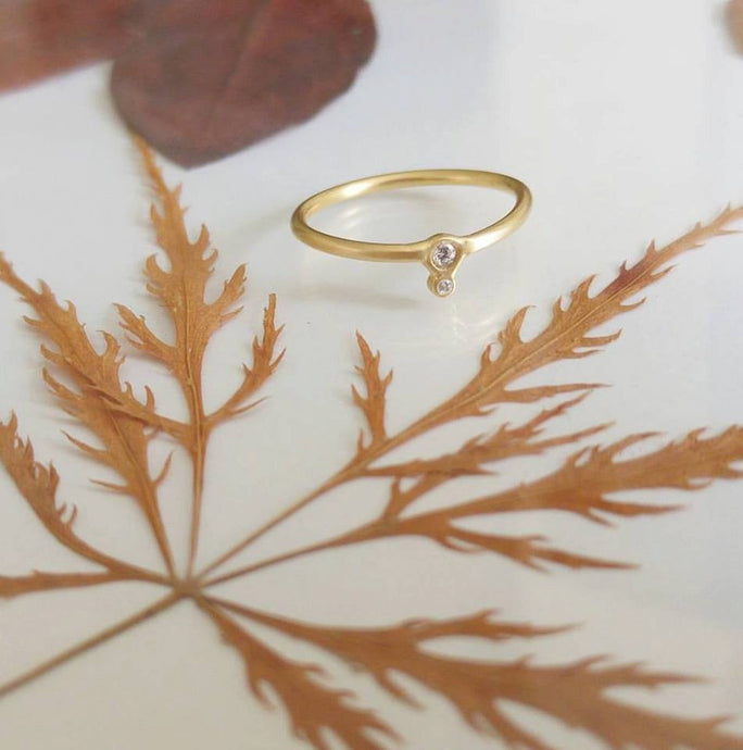 Unique engagement ring for women,  delicate wedding ring, 14k gold engagement ring, Unique wed Ring, delicate diamond ring, thin gold ring