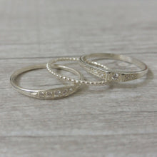 Delicate Engagement ring, elegant and unique engagement ring, 14k white gold diamond ring, deco style engagement ring