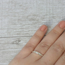 Delicate Engagement ring, elegant and unique engagement ring, 14k white gold diamond ring, deco style engagement ring
