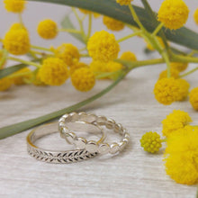 Unique wedding band for women, Leaves and berries wedding band, Gold wedding ring for women, 14k gold wedding band, gold leaves band